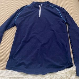 Navy Orlebar Brown Bray Adventure Rash Guard